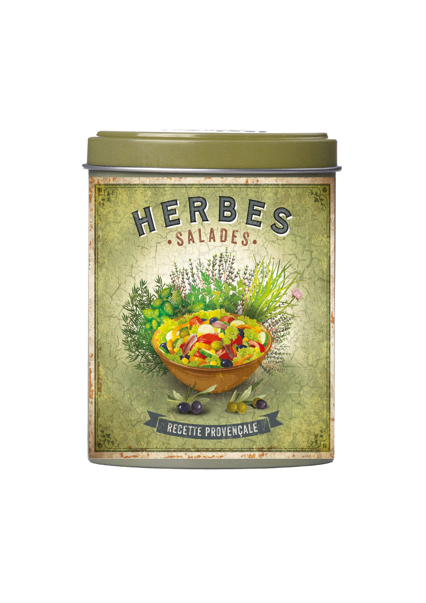Boite verseuse - Herbes Salades 12 g