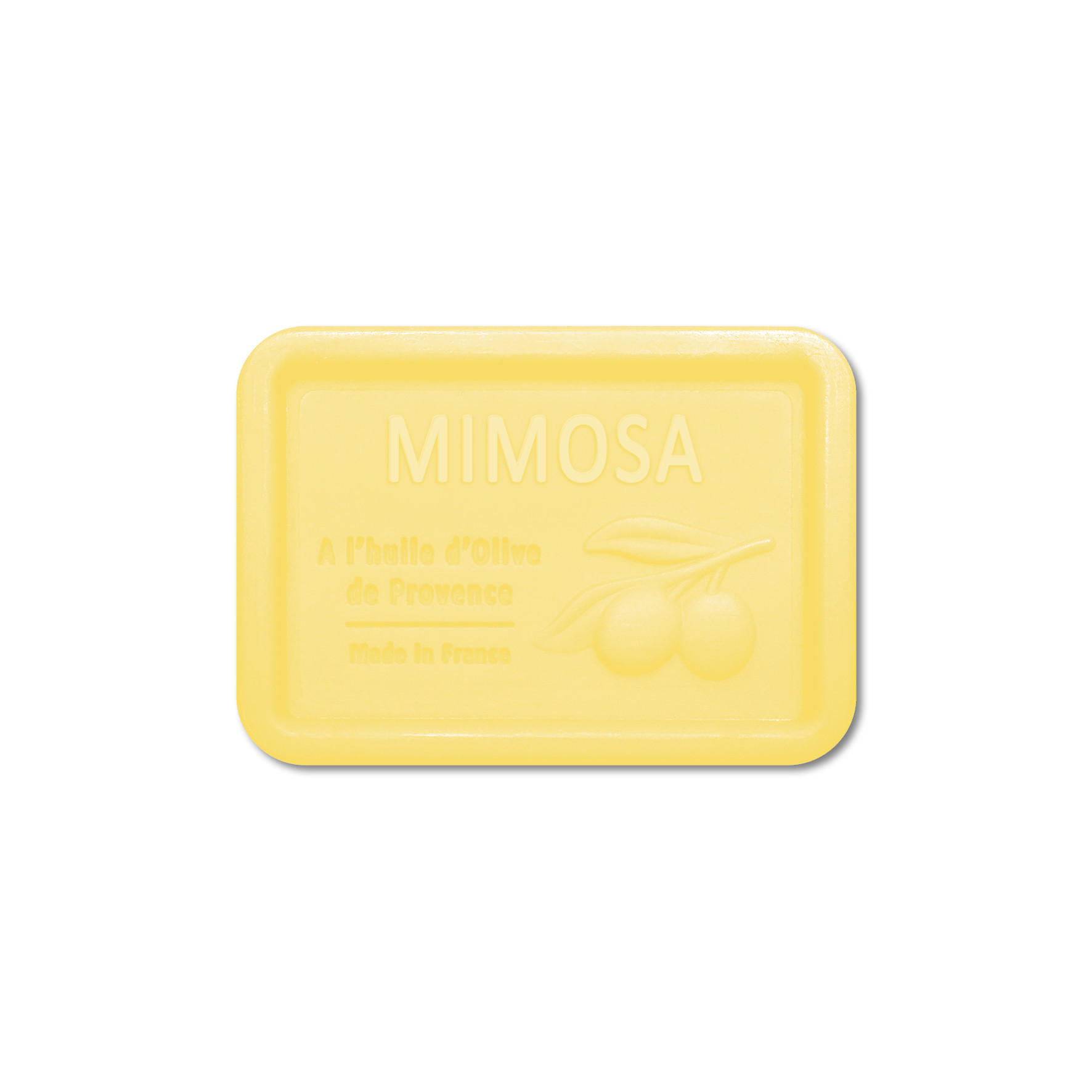 Savon 120 g à  l'huile d'Olive AOP de Provence - Mimosa