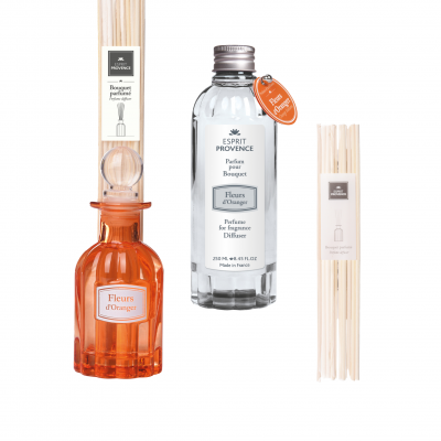 Pack Bouquet Aromatique & Recharge - Fleurs d'Oranger
