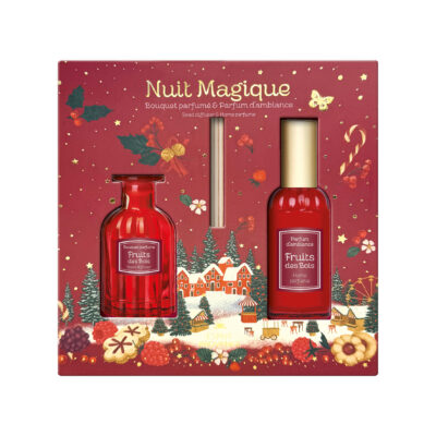 Coffret Nuit Magique - Bouquet Parfumé & Parfum d'Ambiance