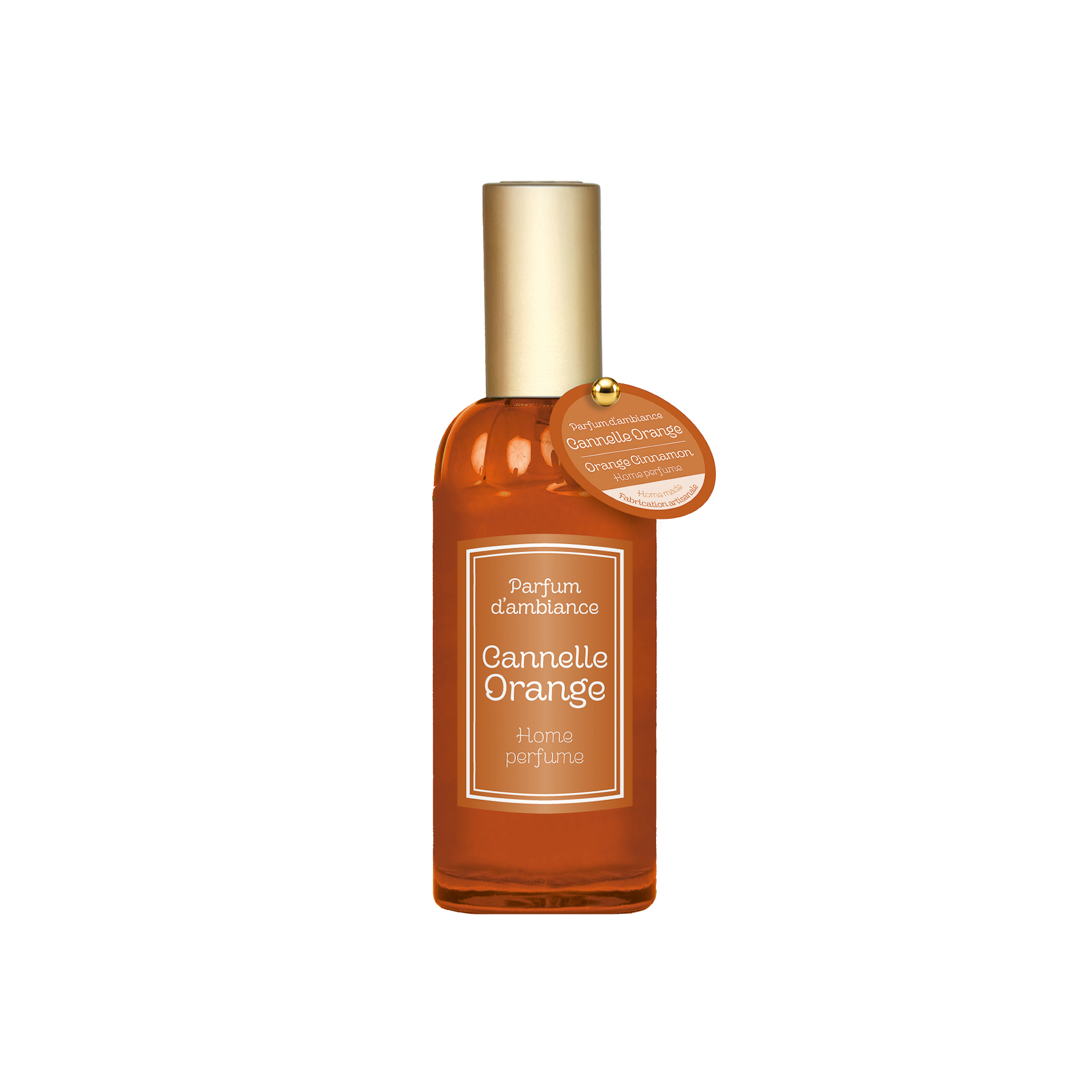 Parfum d'Ambiance Cannelle Orange - Féerie Scintillante - 100 ml