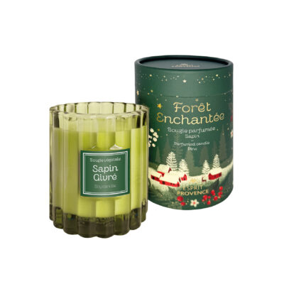 Coffret Bougie Parfumée Sapin Givré - Forêt Enchantée - 190g