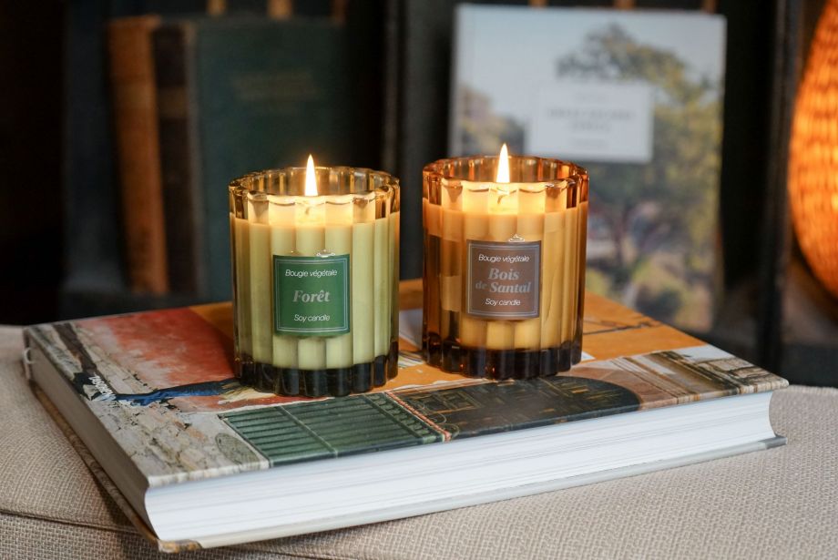 Bougies Forêt et Bois de Santal